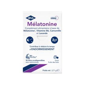 IBSA Pharma Mélatonine 1mg 30 films orodispersibles