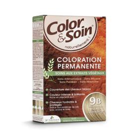 LES 3 CHÊNES Color et soin coloration blond clair nacré 9B 1 kit