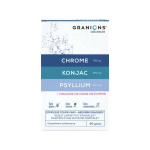 GRANIONS Chrome konjac psyllium 60 gélules