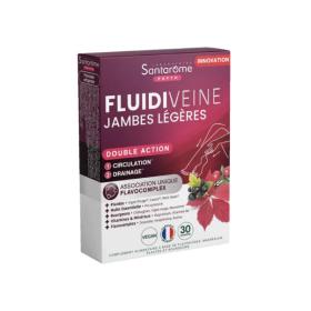 SANTAROME Fluidiveine jambes légères 30 comprimés