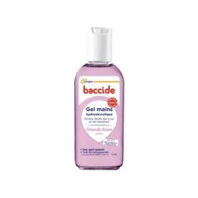 BACCIDE Gel mains hydroalcoolique amande douce 100ml