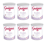 GUIGOZ Evolia relais 1er âge lot 6x800g