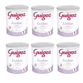 GUIGOZ Evolia relais 1er âge lot 6x800g - Parapharmacie - Pharmarket