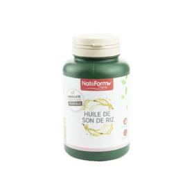 NAT & FORM Huile de son de riz 200 capsules