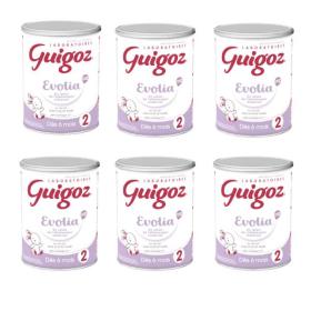 GUIGOZ Evolia relais 2ème âge lot 6x800g