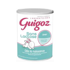 Guigoz Lait en Poudre Sans Lactose 1er Age 400g