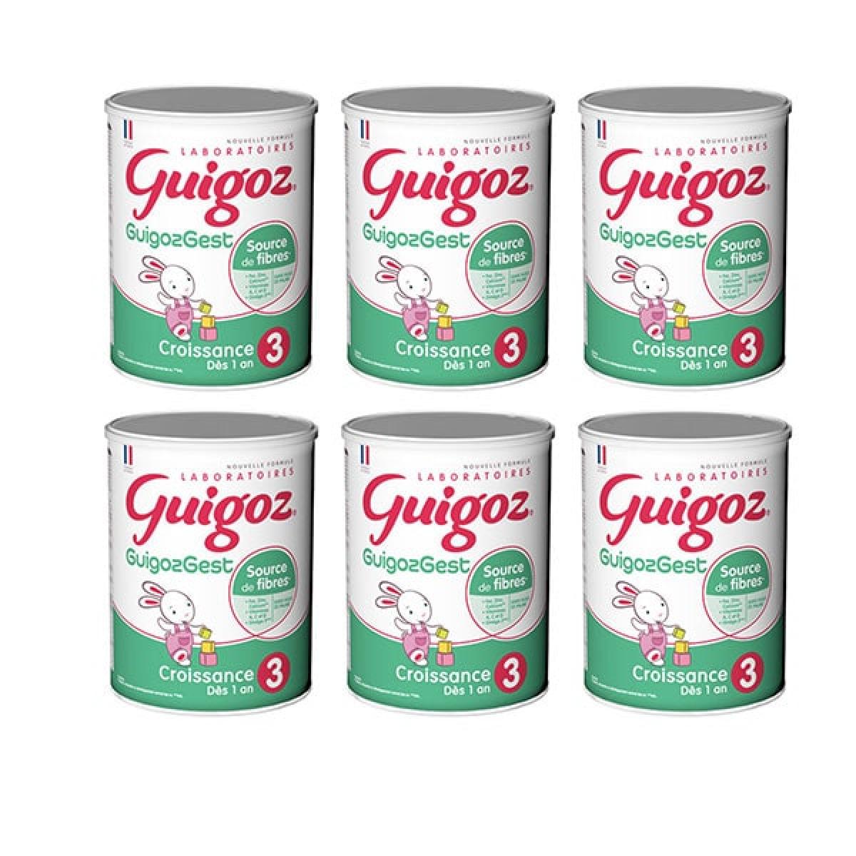 Guigoz Lait 3ème Âge BIO - 2 x 800 g - Pharmacie en ligne