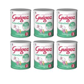 GUIGOZ Guigozgest formule épaissie 3ème âge lot 6x800g