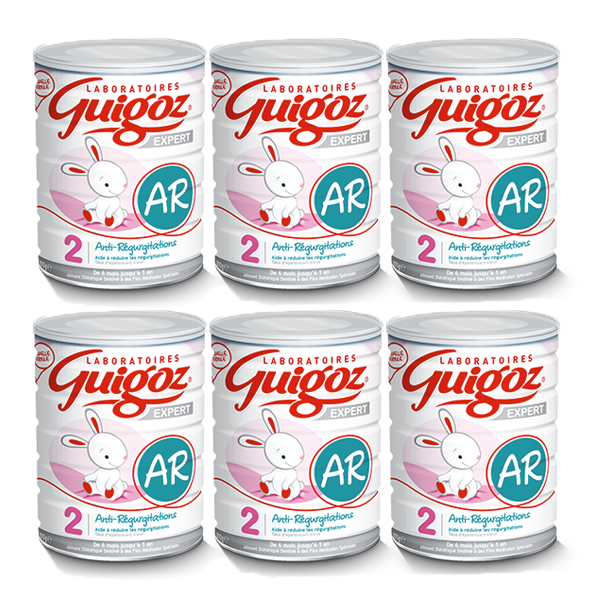 Guigoz Expert Ar 2eme Age Lot 6x800g Parapharmacie Pharmarket