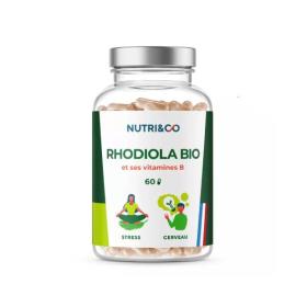 NUTRI & CO Rhodiola bio 60 gélules