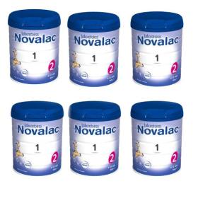 NOVALAC 1er âge lot 6x800g