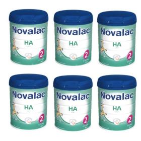 NOVALAC HA 2ème âge lot 6x800g