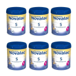 NOVALAC S 1er âge lot 6x800g