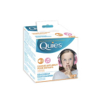 QUIES Casque anti-bruit pour enfants rose