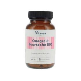 NUTRISANTÉ Vitavea onagre et bourrache bio 30 gélules