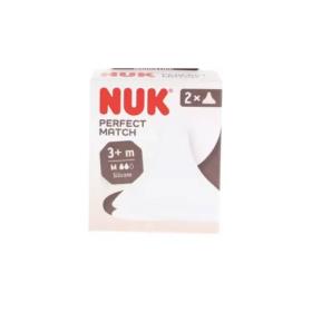NUK Perfect match 2 tétines 3 mois et + taille M