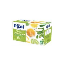 PICOT Maman tisane d'allaitement menthe douce saveur citron 20 sachets