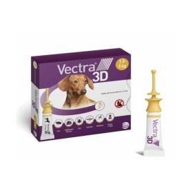 CEVA SANTE ANIMALE Vectra 3D 1,5–4kg 3 pipettes