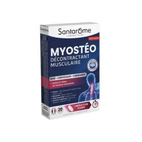SANTAROME Myostéo décontractant musculaire libération flash 20 comprimés