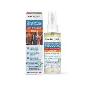 GRANIONS Décontractant musculaire huile de massage arnica 100ml