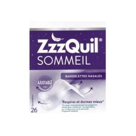 VICKS ZzzQuil sommeil 26 bandelettes nasales