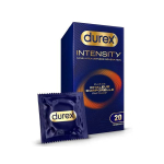 DUREX Intensity sans latex chaleur corporelle partagée 20 préservatifs