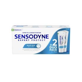 SENSODYNE Sensodyne expert protect dentifrice rapide action 2x75ml