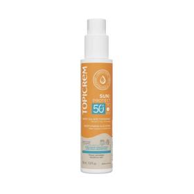TOPICREM Sun protect spray solaire hydratant SPF 50+ 150ml