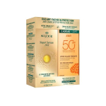 NUXE Super sérum [10] 30ml + Sun crème solaire fondante visage SPF 50 50ml offerte