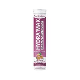 SANTAROME Hydra'max booster d'hydratation fruit de la passion 20 pastilles effervescentes