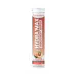 SANTAROME Hydra'max booster d'hydratation pêche 20 pastilles effervescentes