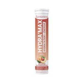 SANTAROME Hydra'max booster d'hydratation pêche 20 pastilles effervescentes