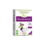 HERBESAN Bien-être du foie bio 20 ampoules