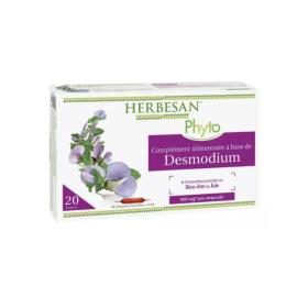 HERBESAN Desmodium bien-être du foie 20 ampoules