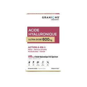 GRANIONS Acide hyaluronique 600mg 60 comprimés