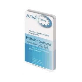 ACTIVA Chrono prébiopro oral protect 15 gélules