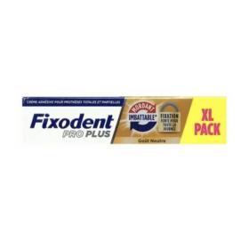 FIXODENT Pro plus crème adhésive fixation forte goût neutre 57g