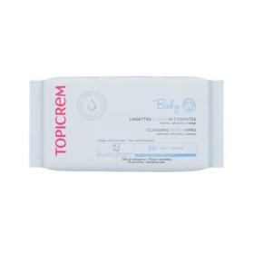 TOPICREM Baby 60 lingettes à l'eau nettoyantes