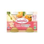 BABYBIO Pomme clémentines +6 mois pot 2x130g