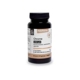 NAT & FORM Nutraceutiques premium chrome 60 gélules