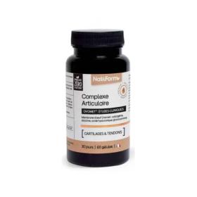 NAT & FORM Nutraceutiques premium complexe articulaire 60 gélules