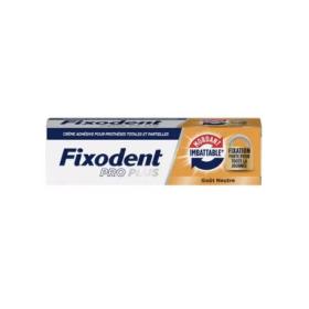 FIXODENT Pro plus crème adhésive fixation forte goût neutre 40g