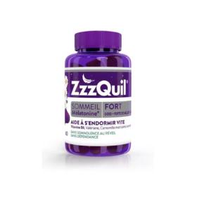 PROCTER & GAMBLE ZzzQuil fort sommeil goût fruits des bois 60 gommes