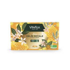 VITAFLOR Vitaflor gelée royale bio 4000mg 10 ampoules