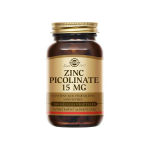 SOLGAR Zinc picolinate 15mg 100 gélules