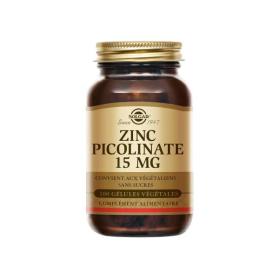 SOLGAR Zinc picolinate 15mg 100 gélules