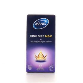 MANIX King size max 12 préservatifs