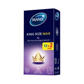 MANIX King size max 12+2 préservatifs