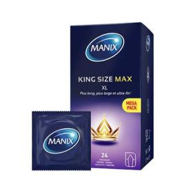 MANIX King size max 24 préservatifs