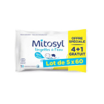 MITOSYL Lot 5x60 lingettes à l'eau